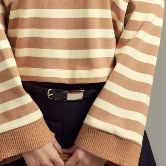 Maeve by Anthropologie Boxy Oversize Pullover PTP 28" - Picture 3 of 8